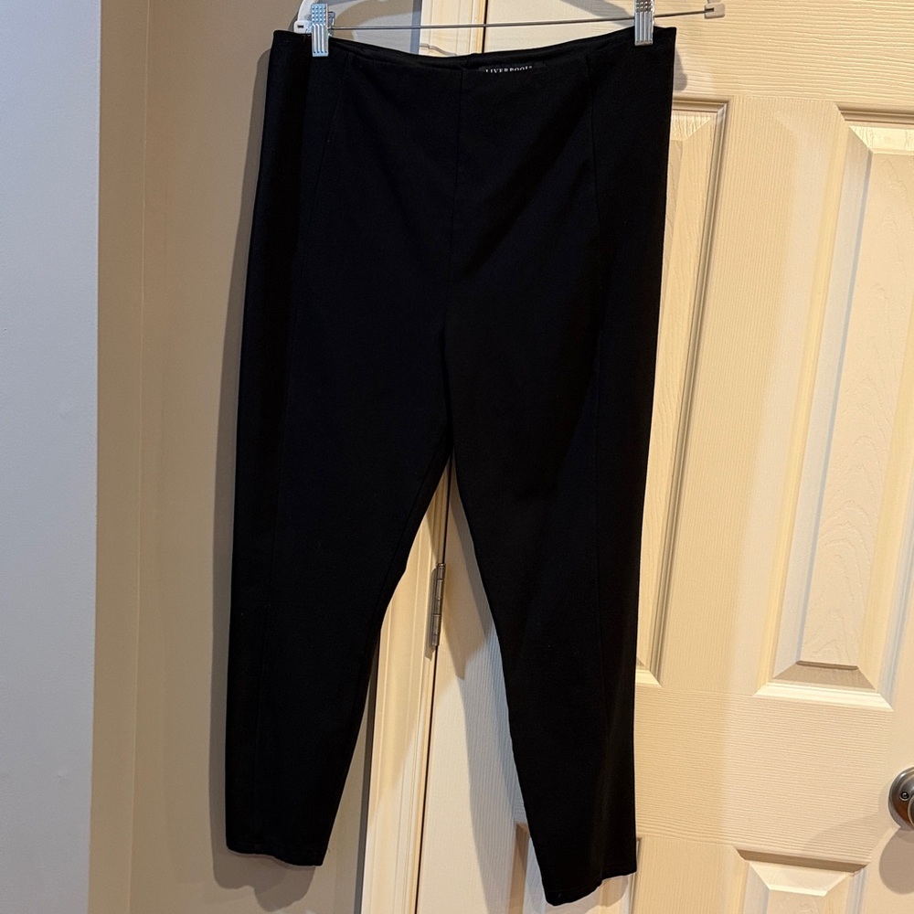 Liverpool Black Stretch Ponte Leggings